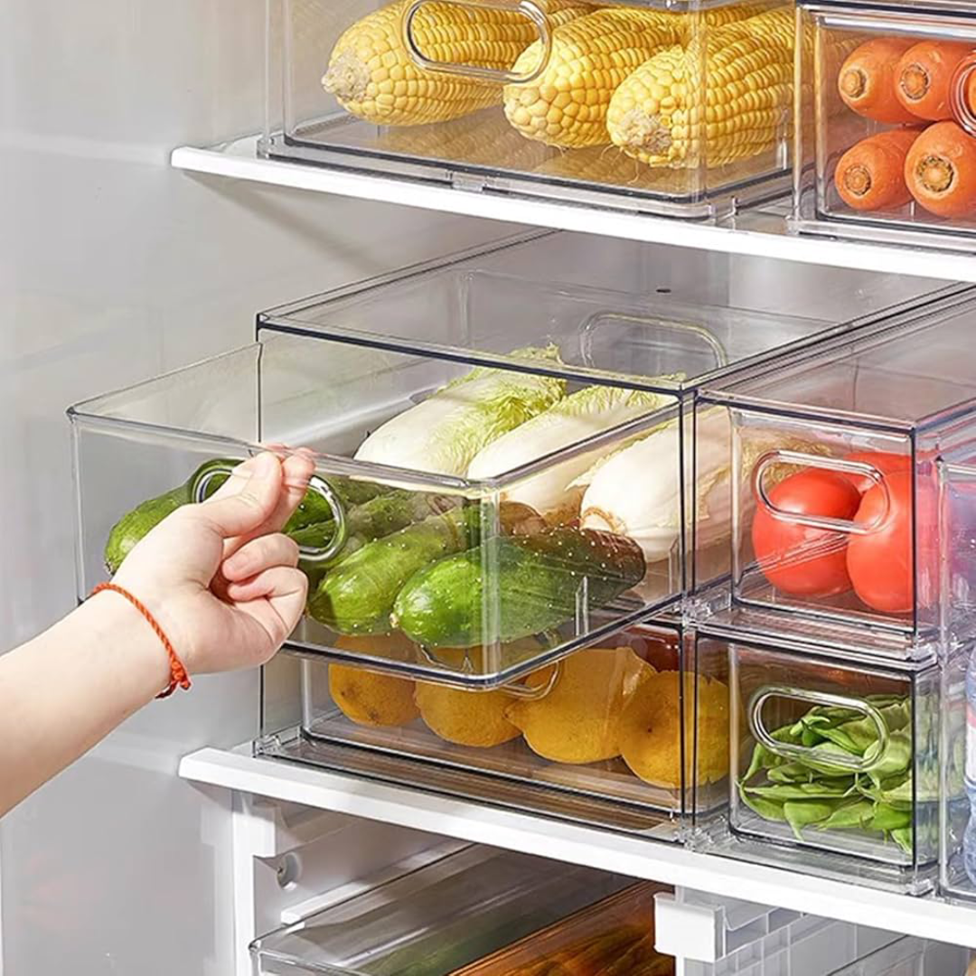 Refrigerator Organizers for Fresh and Space-Saving Storage