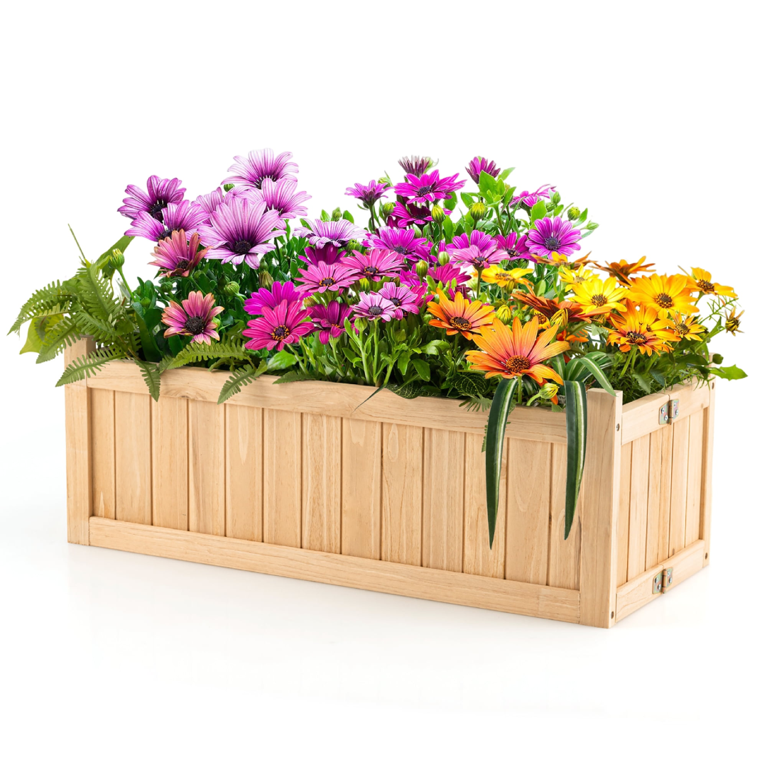 Plants Wooden Planters for Indoor & Outdoor Use Malaysia