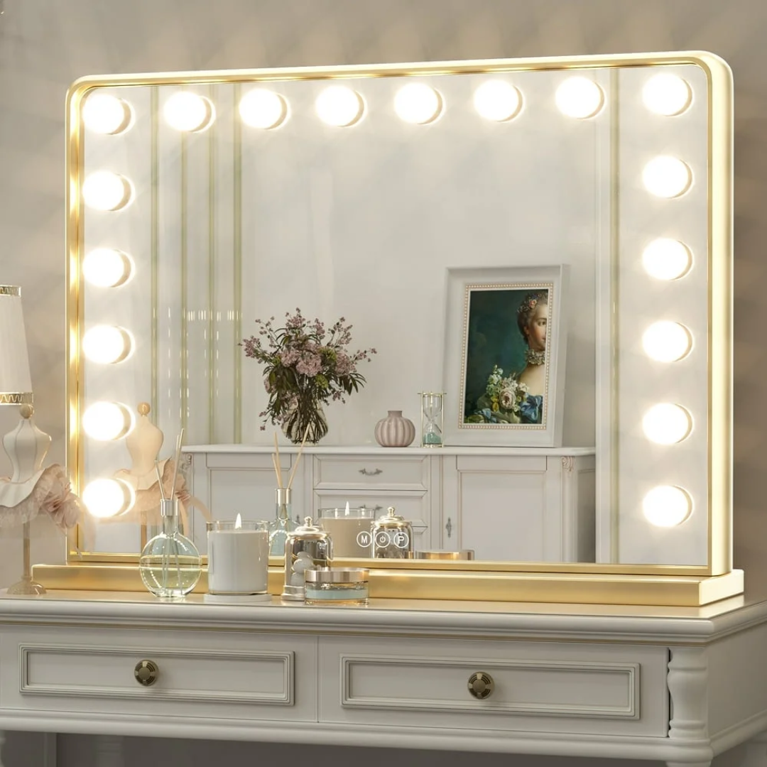 Vanity Mirror with LED Lighting – Makeup & Beauty Mirror | UK Supplier