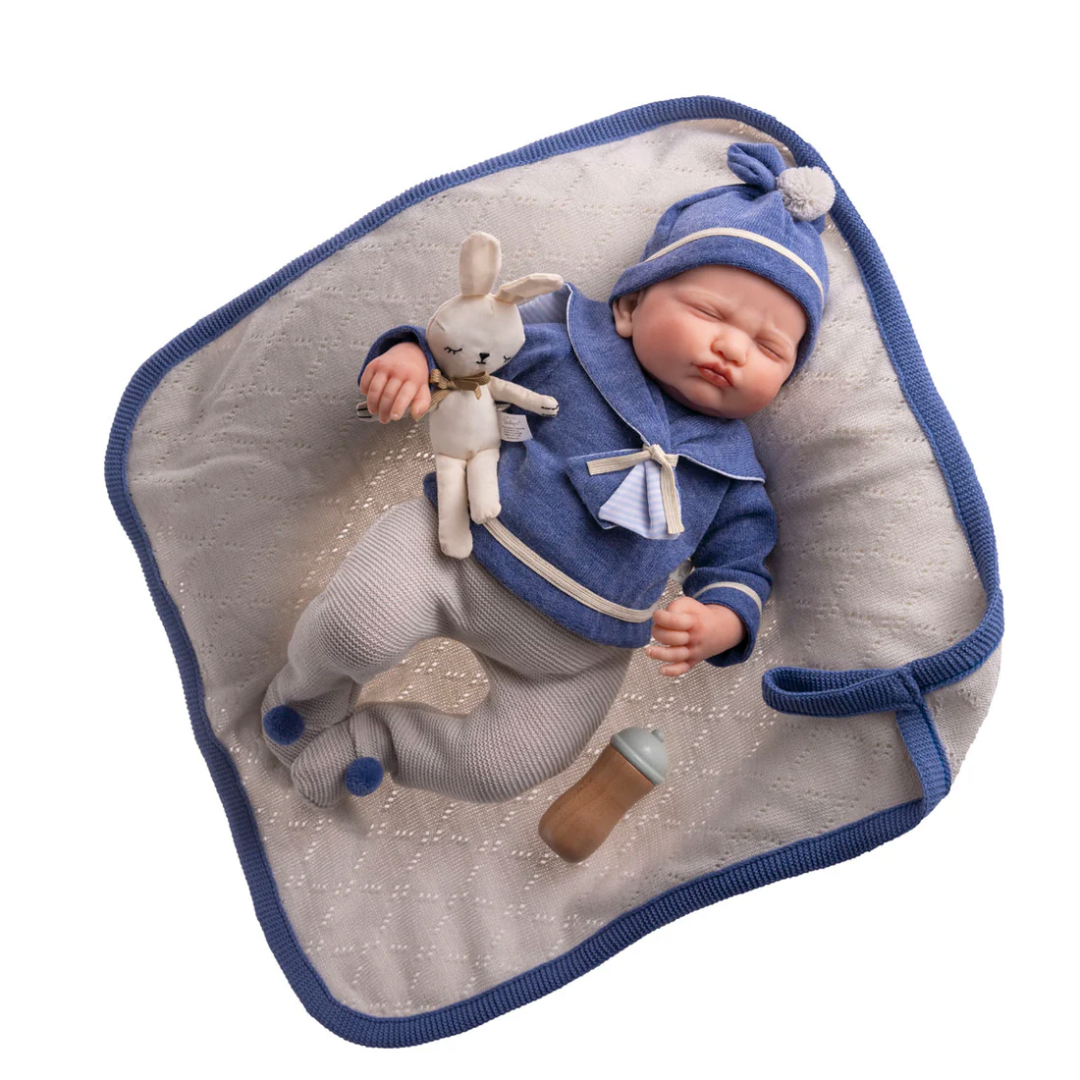Reborn Doll 17" Mateo Sailor Blue Limited Edition