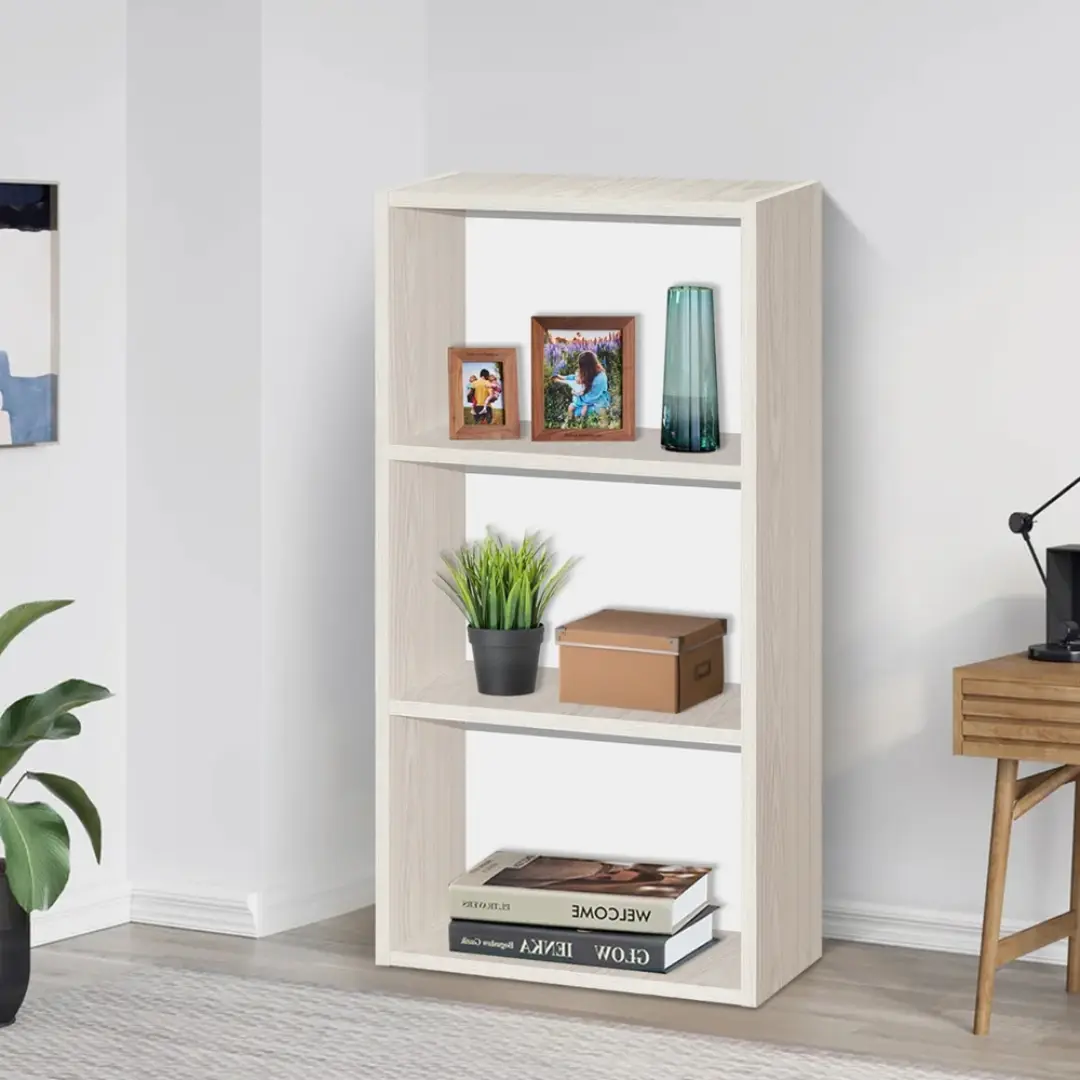 Malaysian Wood 5-Tier Shelving Unit – Durable Storage Rack | Local Supplier