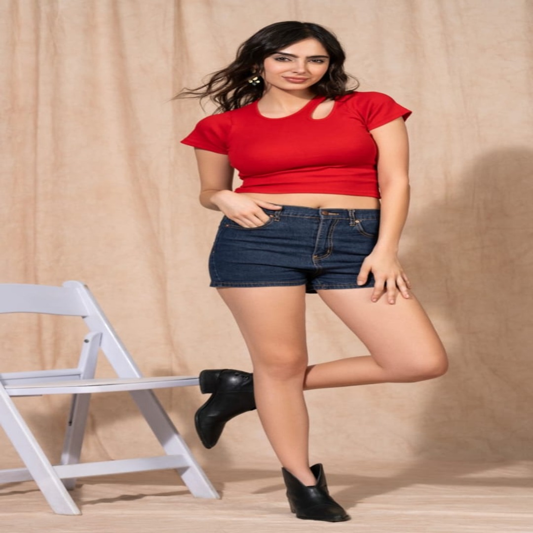Women Western Short Top Slim Fit Available Online Now