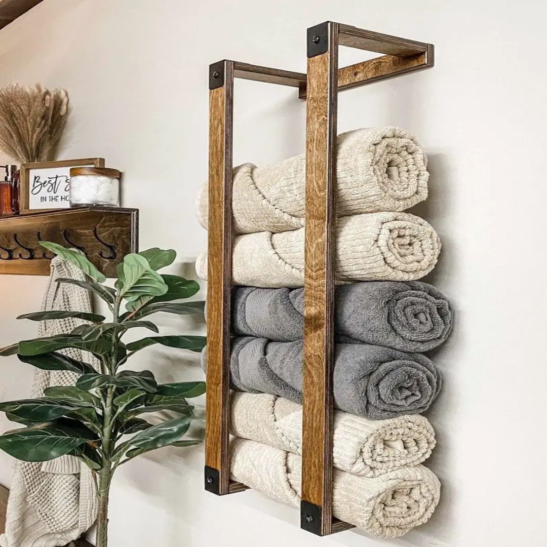 Towel Storage Ideas for Fresh and Neatly Organized Bathrooms