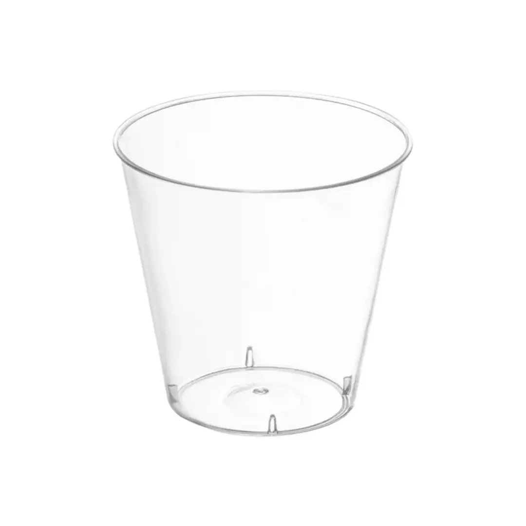 12 oz Crystal Clear Plastic Party Cups USA Disposableware