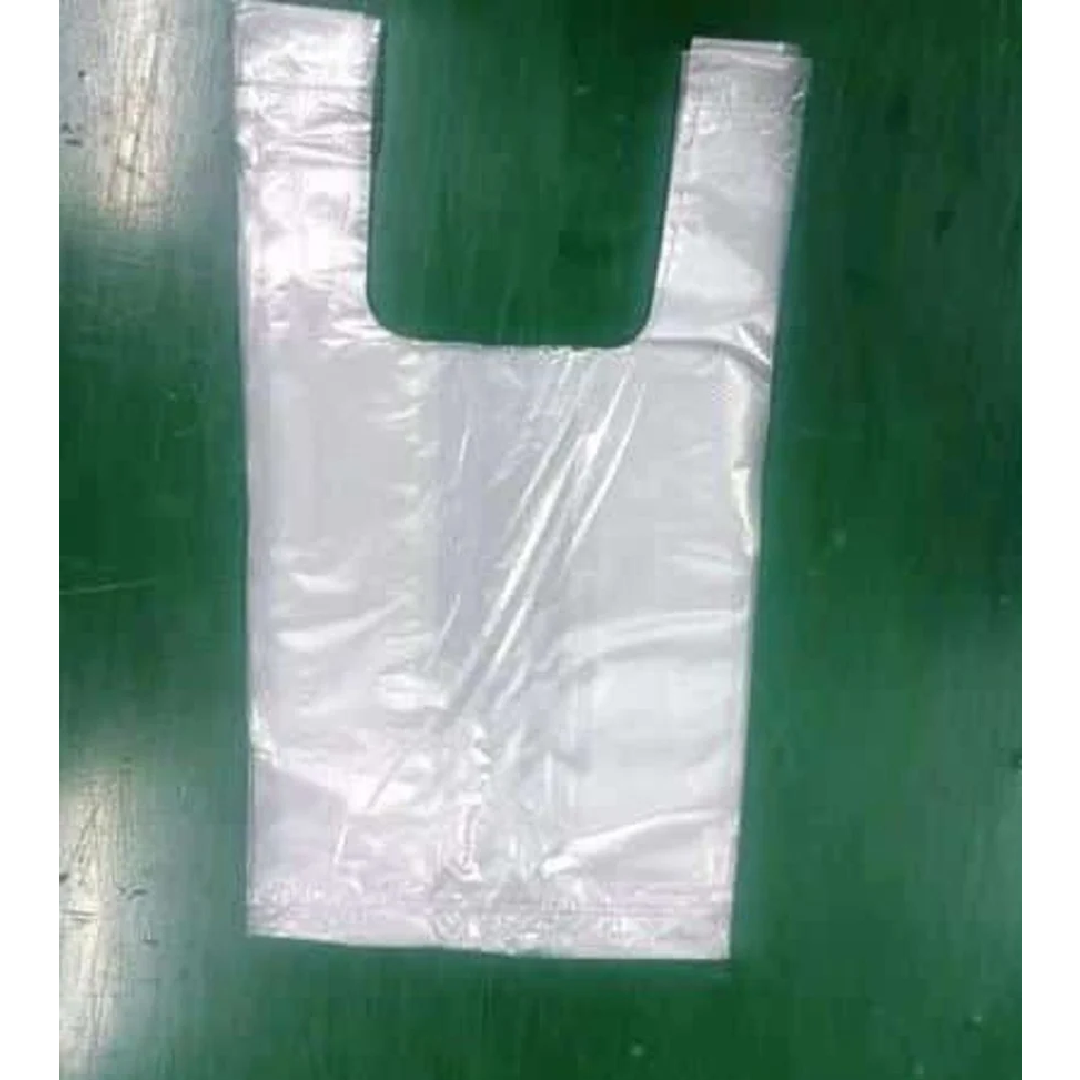 White Plastic Carry Bag, Capacity: 1 kg