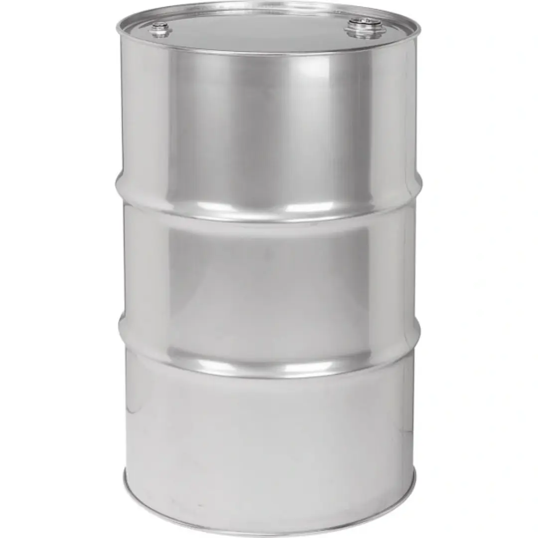 Durable 55 Gallon UN Rated Steel Drum Secure US Supply