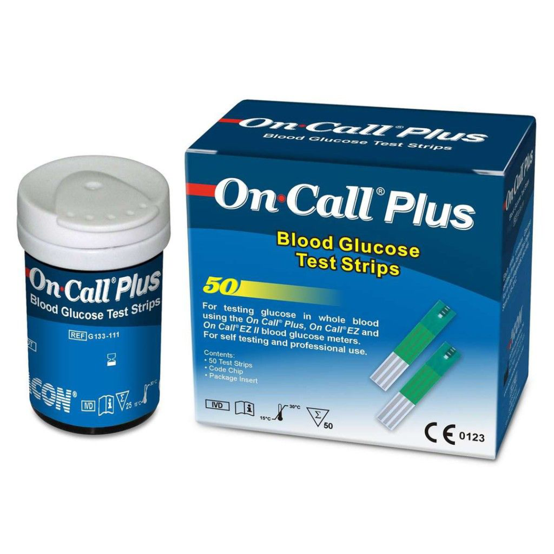 On Call Plus Glucose Test Strips 50 Vietnam