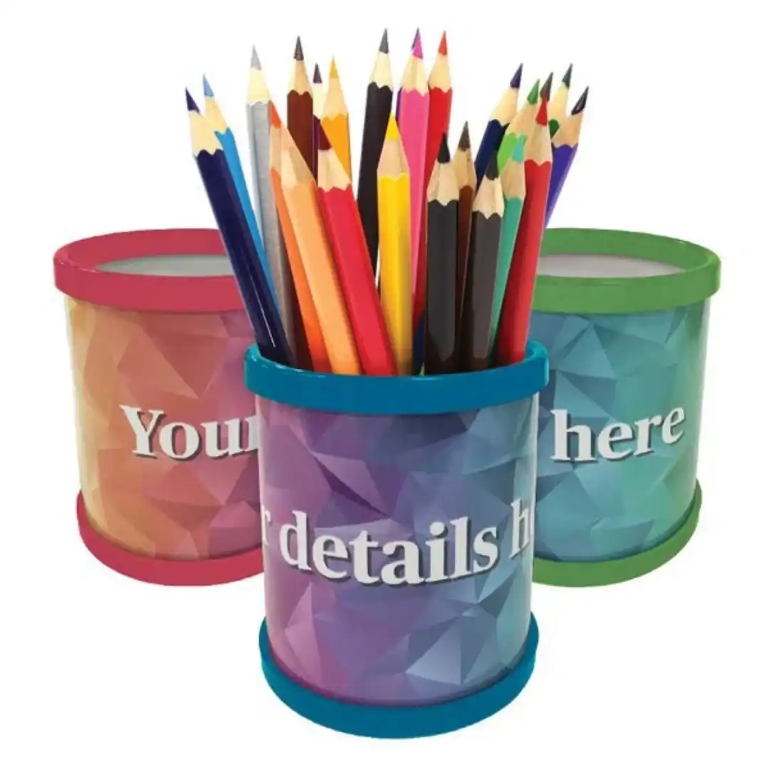 Promotional Pen Pots Custom Desk Tidies UK