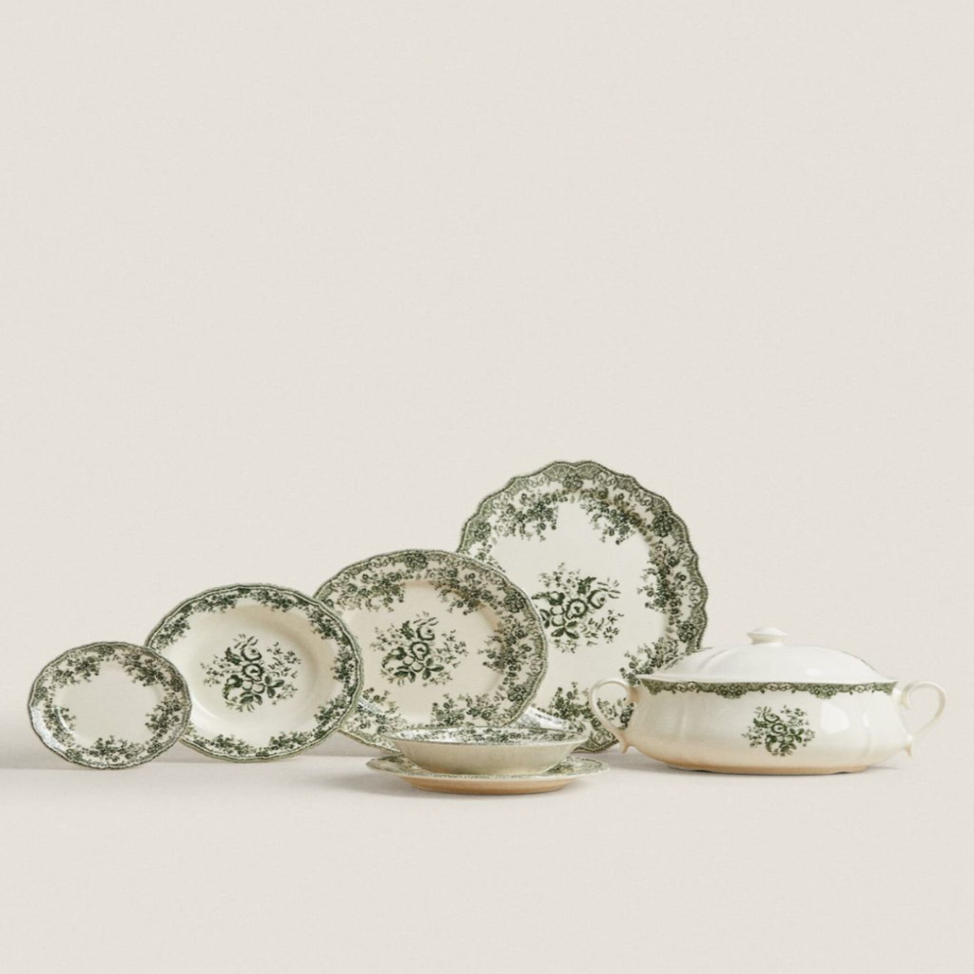 Floral Earthenware Dinnerware – Decorative Tableware Supplier | Malaysia