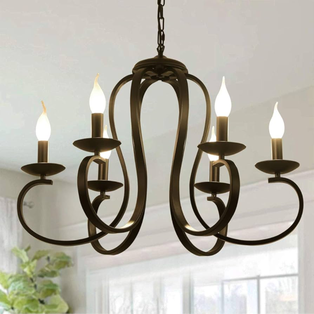 Lyon Chrome & Crystal Chandelier – Elegant Light Fixture | UK Supplier