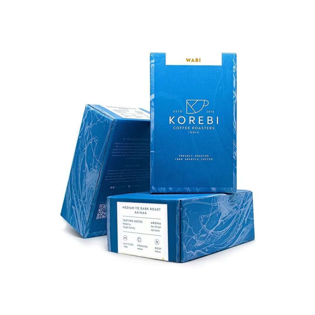 Korebi Coffee Beans Wabi Blend, Grade: AAA, Packaging Type: Box