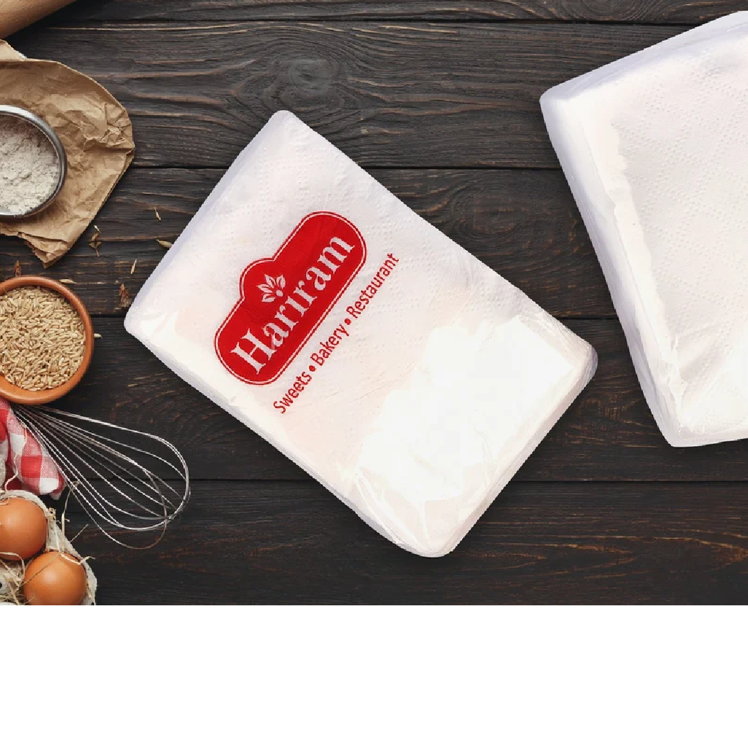 Plain White tissue paper L-Fold sheets, Size: 23x26 cm