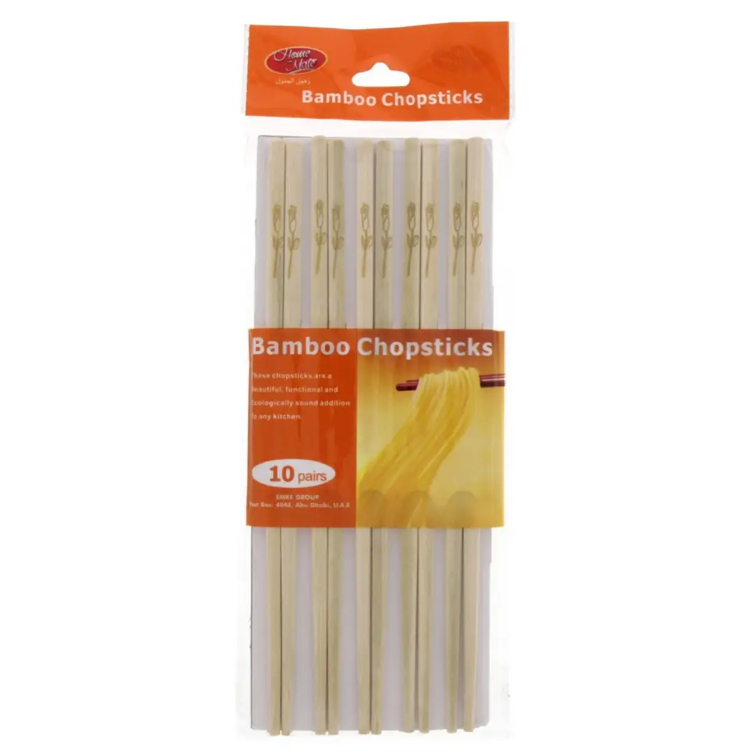 Wholesale Bamboo Chopsticks 10 Pairs Distributor in UAE