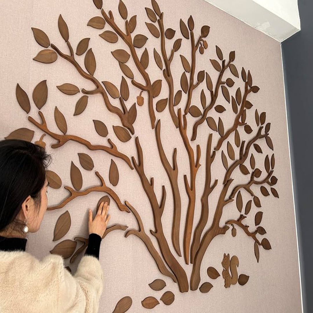 Wooden Wall Sculptures for Artistic Interior Accents
