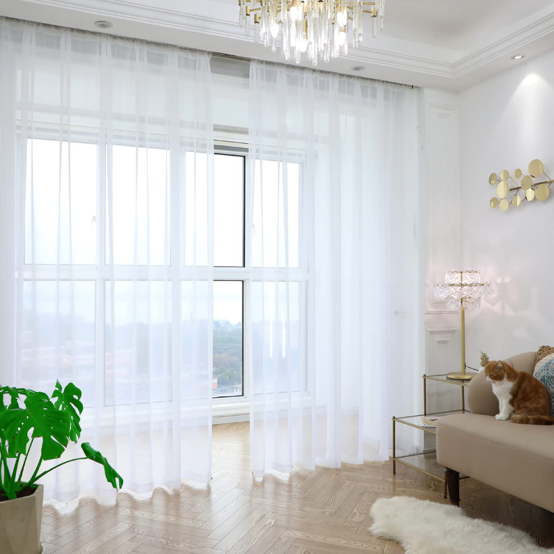 Elegant Sheer Curtains For Stylish Home Decor