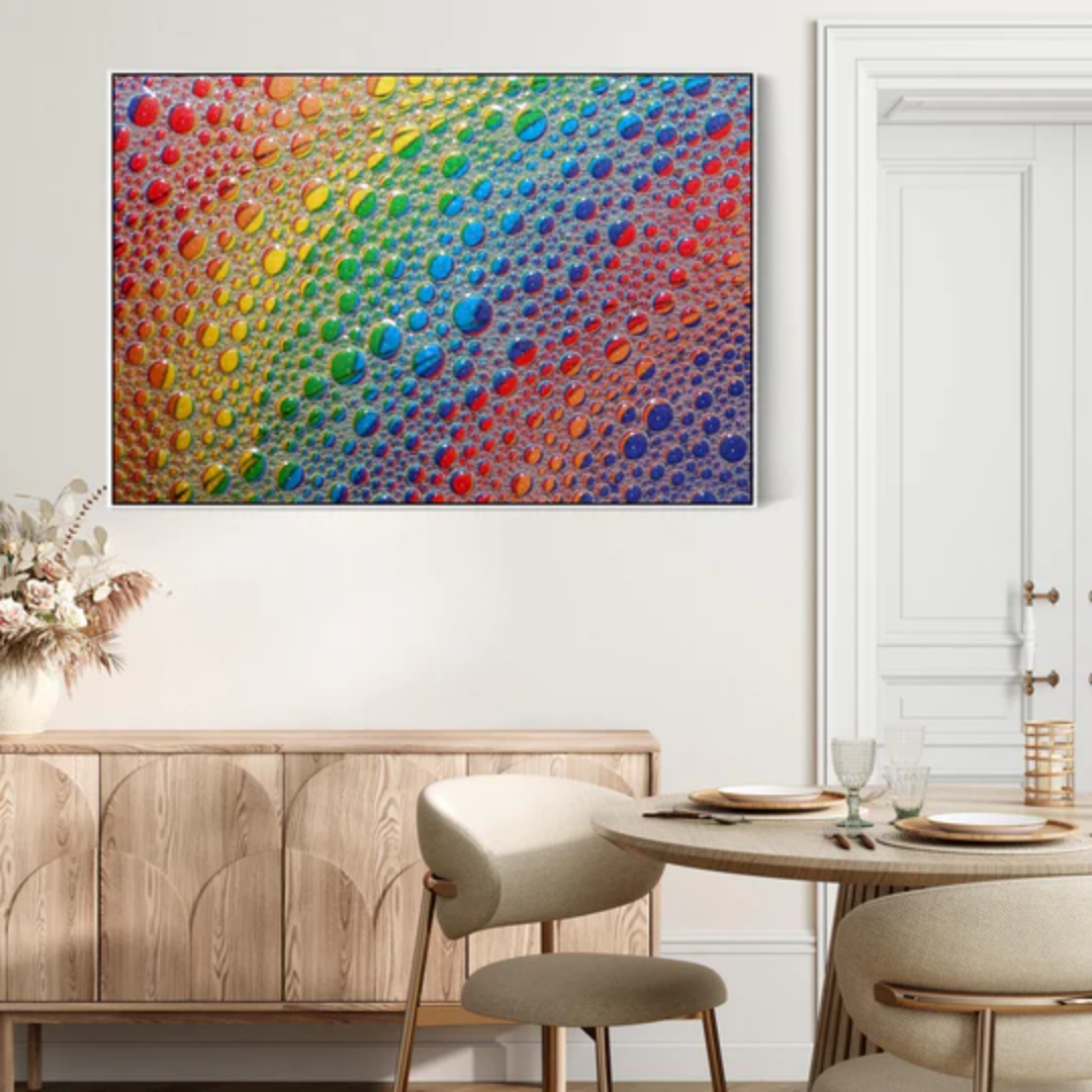 Multi-Coloured Canvas Artwork – Abstract Wall Decor | UK Art Supplier
