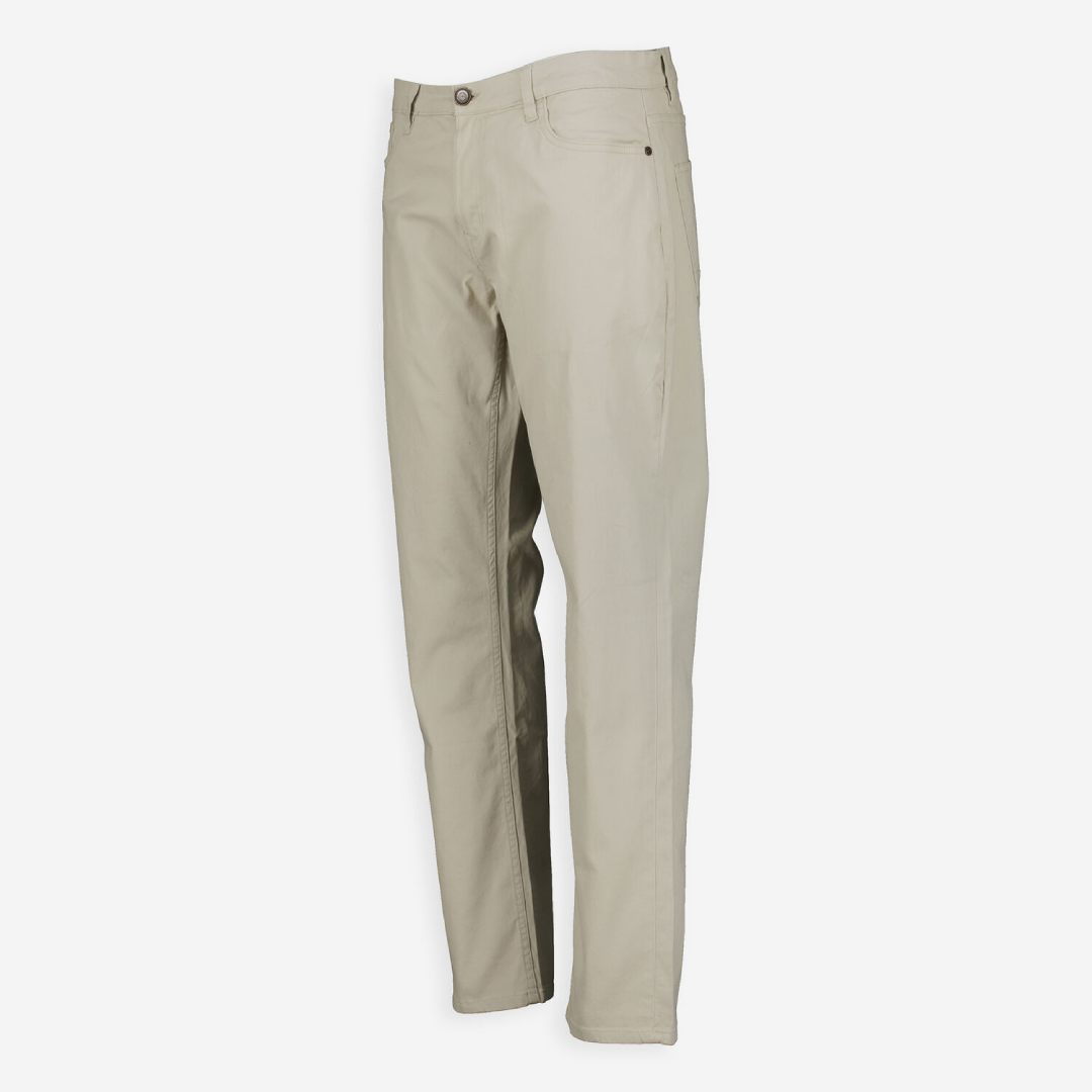 Pale Grey Chino Trousers – Smart Fit Men’s Pants | UK Supplier