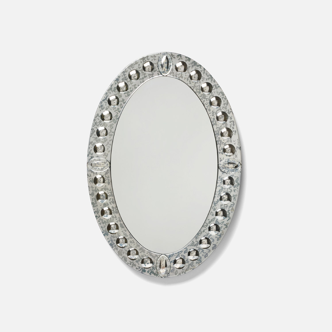 Dianna Oval Mirror – Elegant Decorative Wall Mirror | USA Supplier