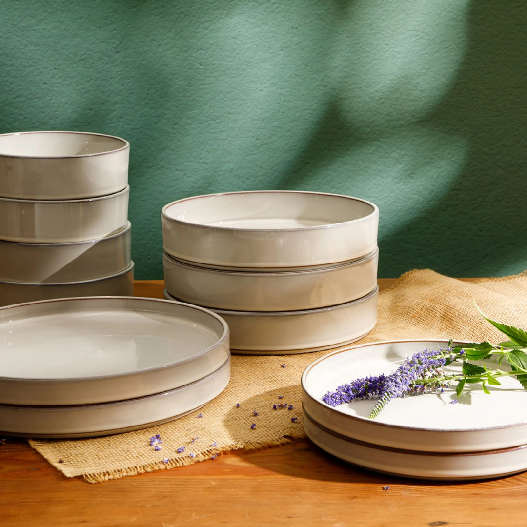 Earthenware Dinnerware Sets Rustic Style Vietnam