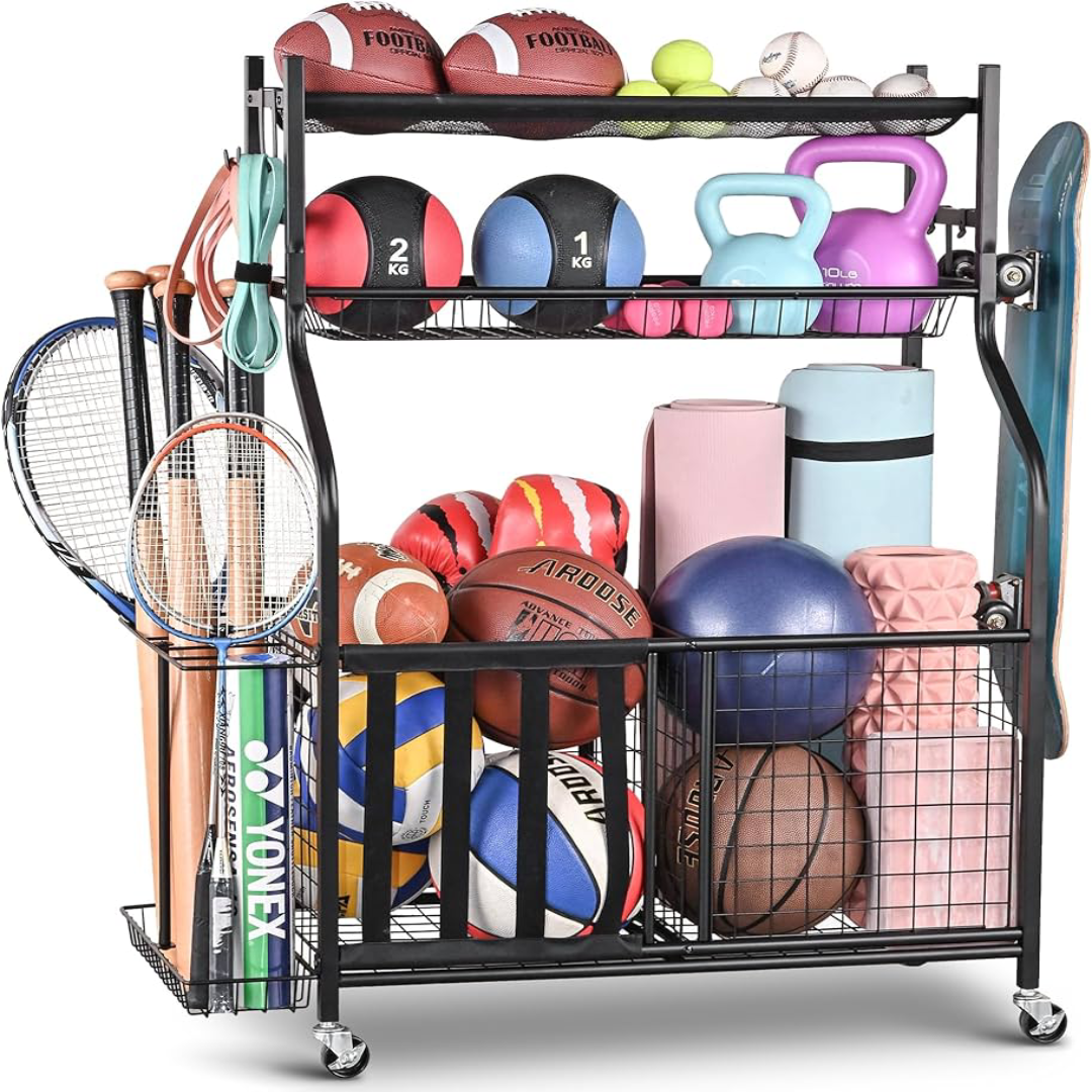 Sports Equipment Storage – Organizer Rack Supplier | Malaysia