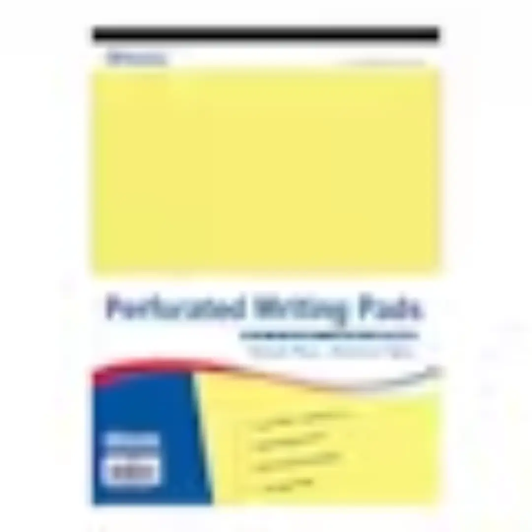 Canary Writing Pad 50 Sheets 8.5x11.75 USA Stationery