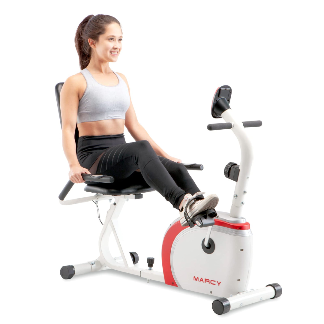 Wholesale Marcy Recumbent Bike NS-908R White Supplier UAE