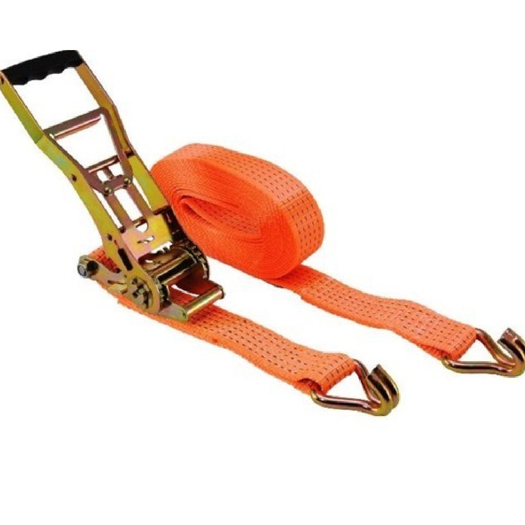  High-Strength Orange Cargo Lashing Ratchet - Secure & Durable