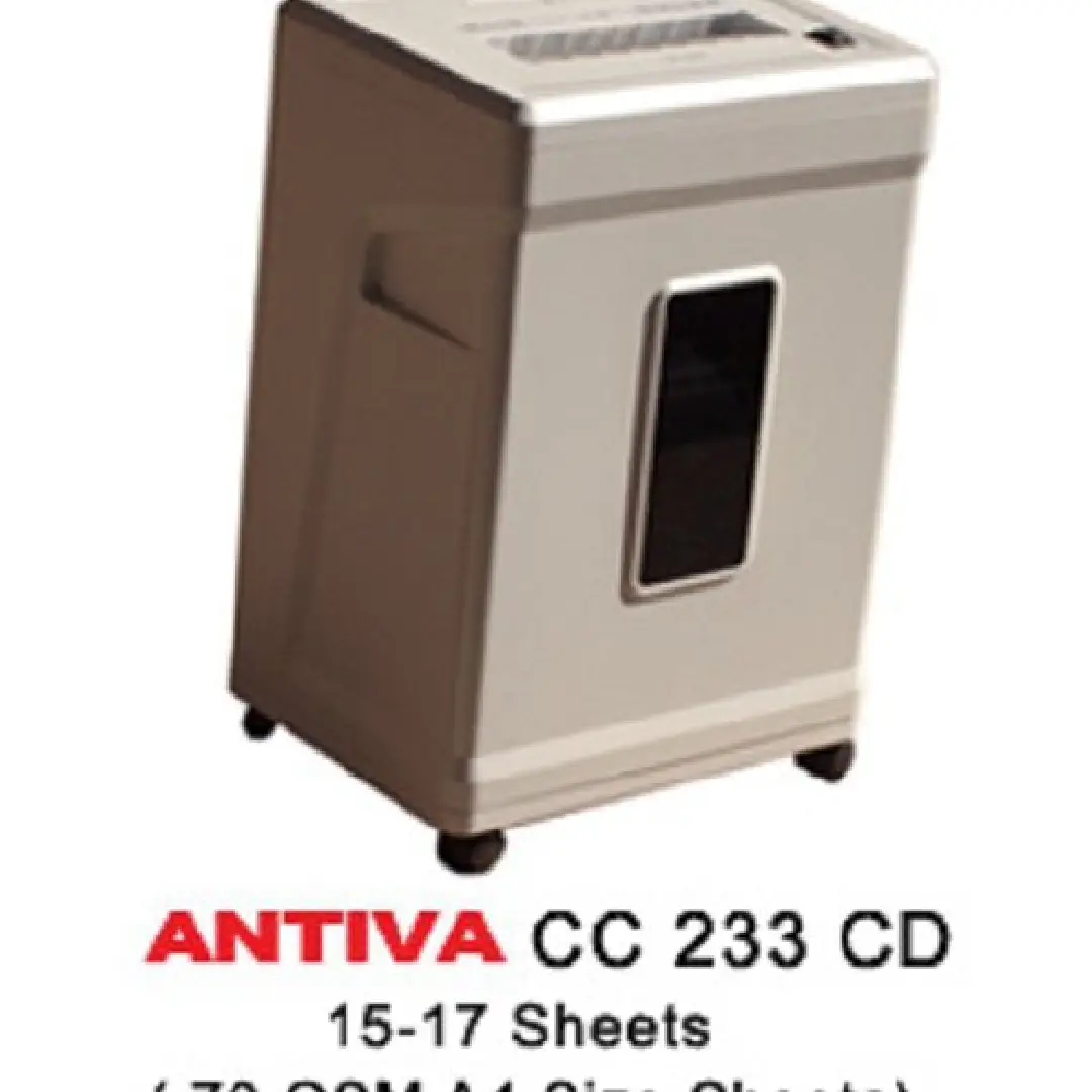 Antiva CC 233 CD Mobile Shredder – Secure & Efficient