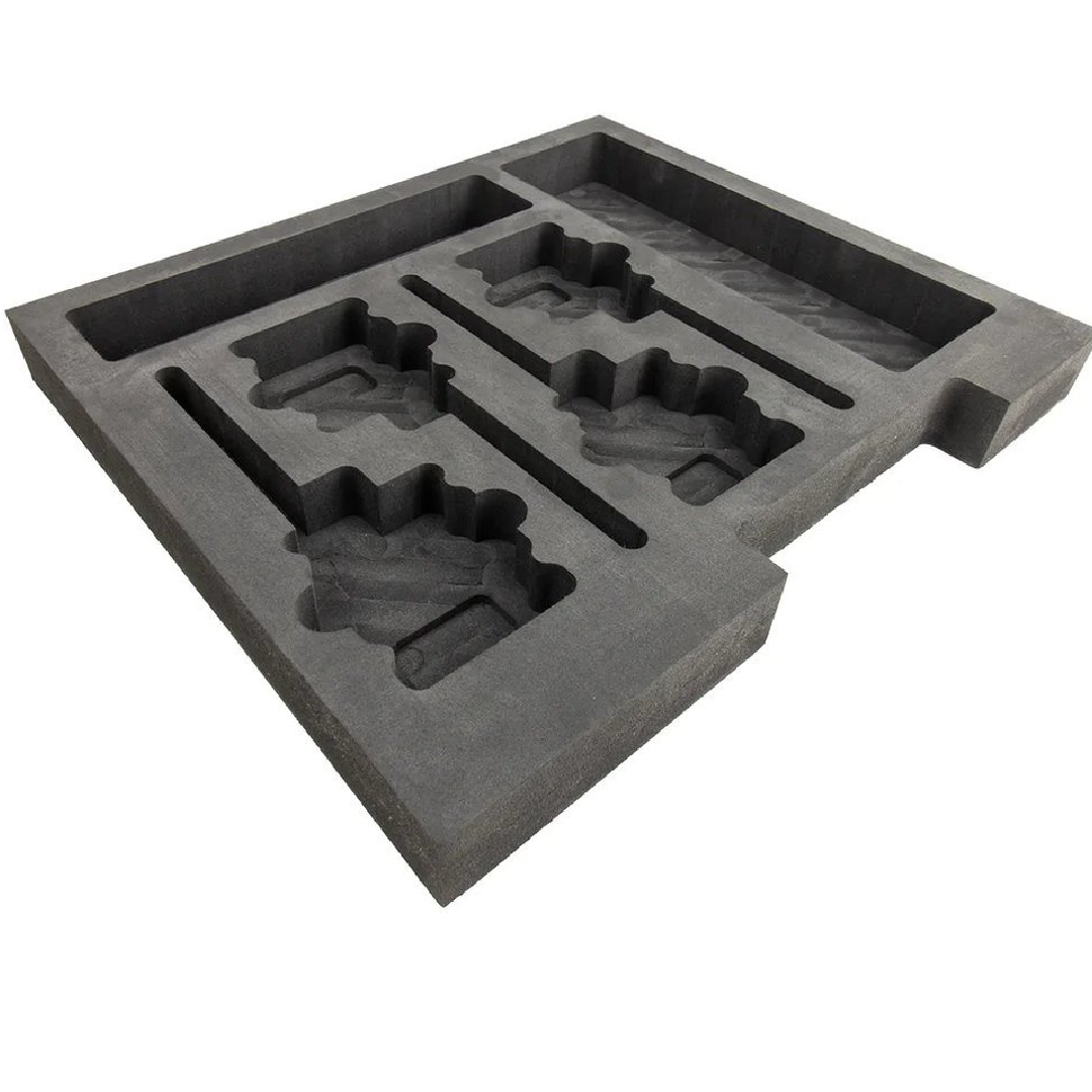 Shreeraj Packaging Black EPE Die Cut Foam Box Insert, For Industrial Packaging, Thickness: 30 mm