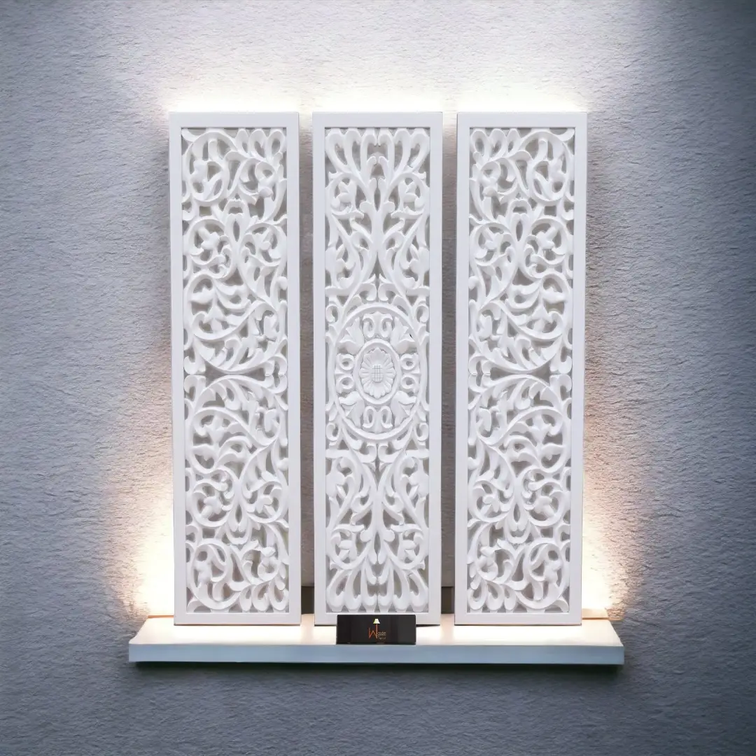 Wholesale Premium Wooden Decoration Hand Carved Wall Panel Supplier in UAE